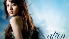 Brunettes woman asians looking