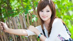 Brunettes woman asians Mikako