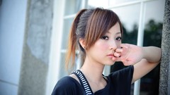 Brunettes woman asians Taiwan