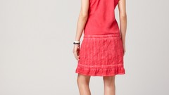 Brunettes woman back long