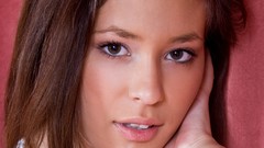 Brunettes woman beds Met-Art