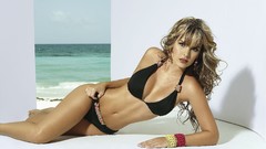 Brunettes woman bikini models