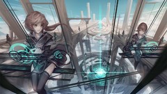 Brunettes woman brown eyes