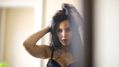 Brunettes woman Candice Cooper