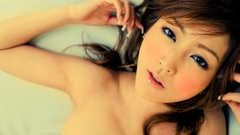 Brunettes woman close-up brown