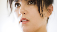 Brunettes woman close-up faces