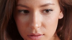 Brunettes woman close-up Irina