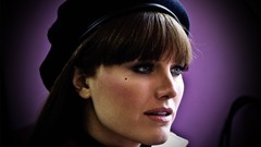 Brunettes woman close-up malin