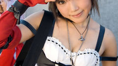 Brunettes woman cosplay brown