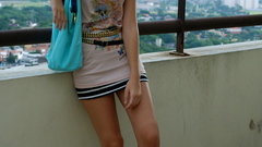 Brunettes woman dress