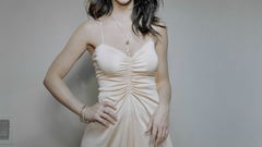 Brunettes woman dress Actress