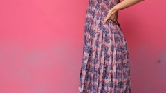 Brunettes woman dress models