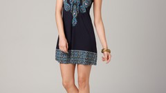 Brunettes woman dress models