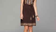 Brunettes woman dress models