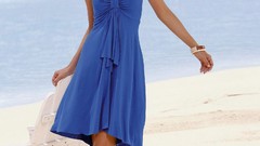 Brunettes woman dress models