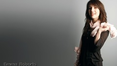 Brunettes woman emma roberts