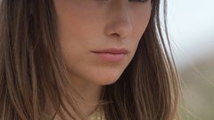 Brunettes woman eyes Actress