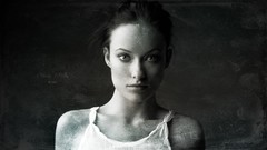 Brunettes woman eyes dark