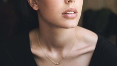 Brunettes woman eyes monaco