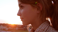 Brunettes woman faces