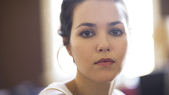 Brunettes woman faces Candice