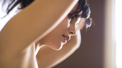 Brunettes woman faces Candice