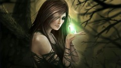 Brunettes woman fantasy