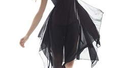 Brunettes woman feet models