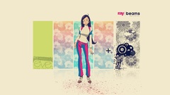 Brunettes woman illustrations ray