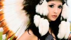 Brunettes woman indian