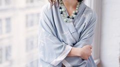 Brunettes woman jeans christina