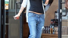 Brunettes woman jeans Megan