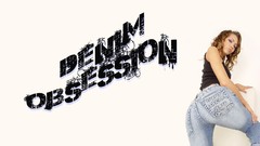 Brunettes woman jeans models