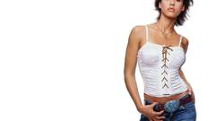 Brunettes woman Jessica Alba