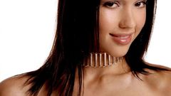 Brunettes woman Jessica Alba