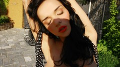 Brunettes woman Katie Fey