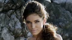 Brunettes woman Kelly Brook