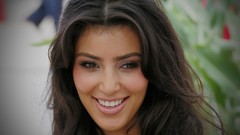 Brunettes woman kim kardashian