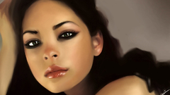 Brunettes woman Kristin Kreuk