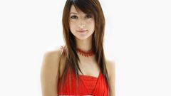 Brunettes woman Leah Dizon