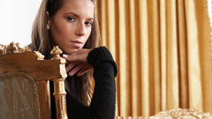 Brunettes woman Lizzie