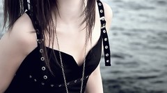 Brunettes woman lolitas Gothic