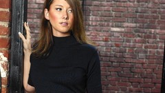 Brunettes woman long hair