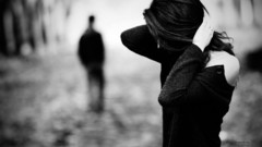 Brunettes woman love lonely