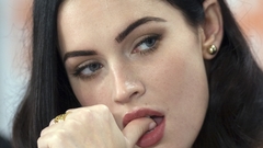 Brunettes woman Megan Fox