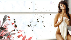 Brunettes woman Megan Fox