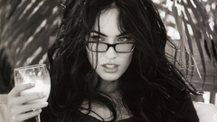 Brunettes woman Megan Fox