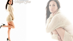 Brunettes woman Megan Fox