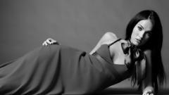 Brunettes woman Megan Fox