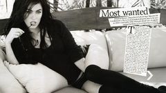 Brunettes woman Megan Fox